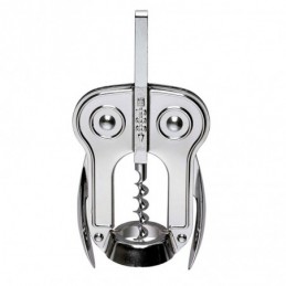 Sacacorchos doble palanca cromo