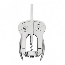 Sacacorchos doble palanca cromo Sacacorchos doble palanca cromo