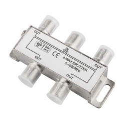 DISTRIBUIDOR ANTENA TV/SATÉLITE 4 VIAS