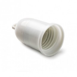 PORTALÁMPARAS PROVISIONAL LISO E-27