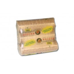 BRIQUETA CILÍNDRICA DE MADERA (3 UNIDADES)