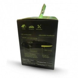 LINTERNA FRONTAL LED SENSOR MOVIMIENTO
