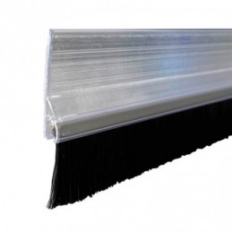 BURLETE BAJO PUERTA ADHESIVO TRANSPARENTE 1M