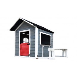 CABAÑA DE MADERA INFANTIL CHLOE GREY