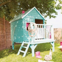 CABAÑA DE MADERA INFANTIL ELEVADA WINNY