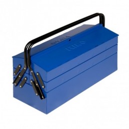 CAJA HERRAMIENTAS METÁLICA PLEGABLE 5 BANDEJAS