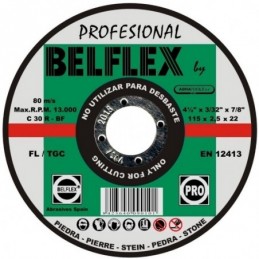 DISCO CORTE PARA PIEDRA Ø115mm