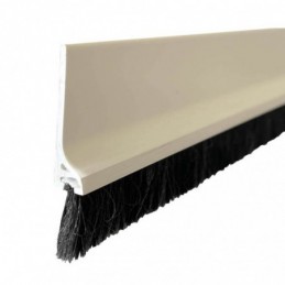 BURLETE BAJO PUERTA ADHESIVO BLANCO 1M