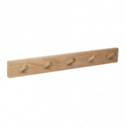 PERCHERO PARED MADERA NATURAL