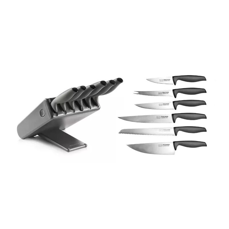 JUEGO DE 6 CUCHILLOS CON SOPORTE JUEGO DE 6 CUCHILLOS CON SOPORTE