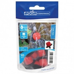 BOLSA 10 UNIDADES GOTERO REGULABLE