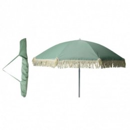 PARASOL PLAYA FLECOS VERDE
