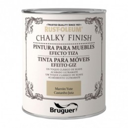 PINTURA A LA TIZA MARRÓN YUTE 750ml