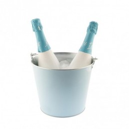 CUBITERA METÁLICA AZUL