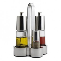 SET ACEITERA VINAGRERA 4 PIEZAS