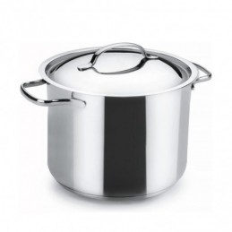 OLLA ACERO CON TAPA